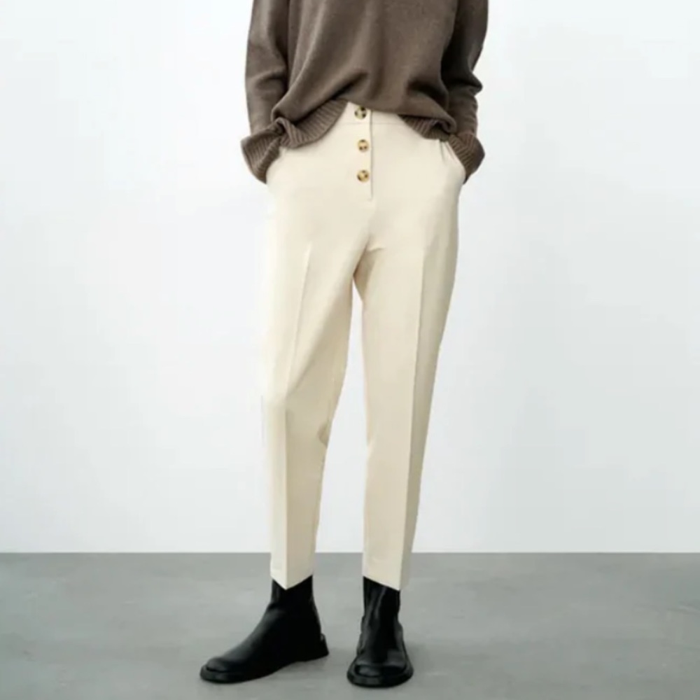 Zara high waisted pants
